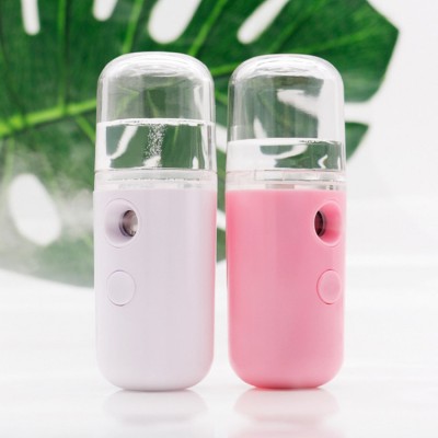 Portable mini electrical nano facial steamer USB chargeable mini nano mist facial sprayer